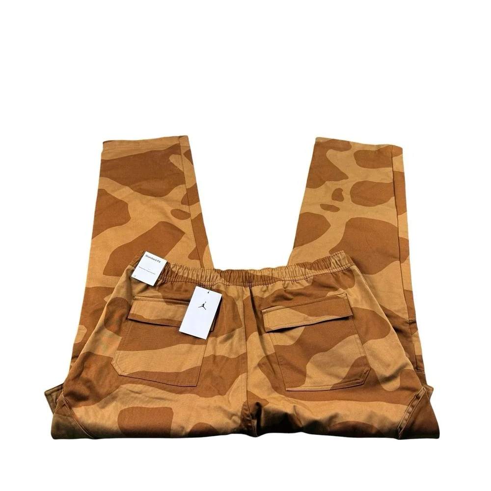 FD7455-270 Nike Air Jordan Essentials‎ Chicago Cargo Pants Brown Men's Size XLT